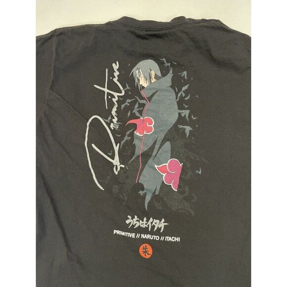Primitive Naruto Itachi Graphic T-shirt Women Small Black Short Sleeve - Picture 2 of 6